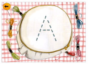 Ja, du är ju en riktig hejare på att brodera!