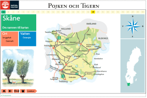 Sveriges landskap presenteras med de största orterna och intressanta länkar.