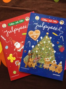 Ellen och Olle - julpyssel. 