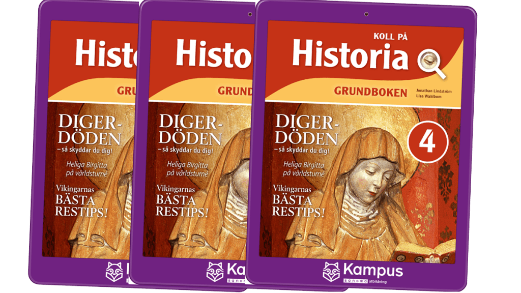 Koll på Historia 4 – digitalt&nbsp;läromedel